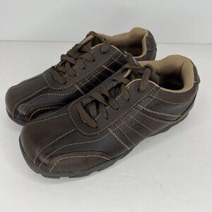 Sonoma Conley Lace-Up Brown Casual Sneakers Boys Size 6 Low-Top Loafer